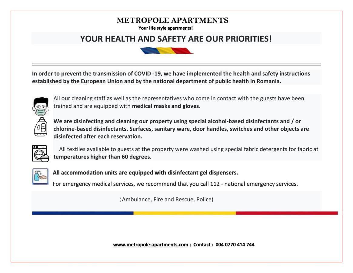 בוקרשט Metropole Apartments Old Center מראה חיצוני תמונה